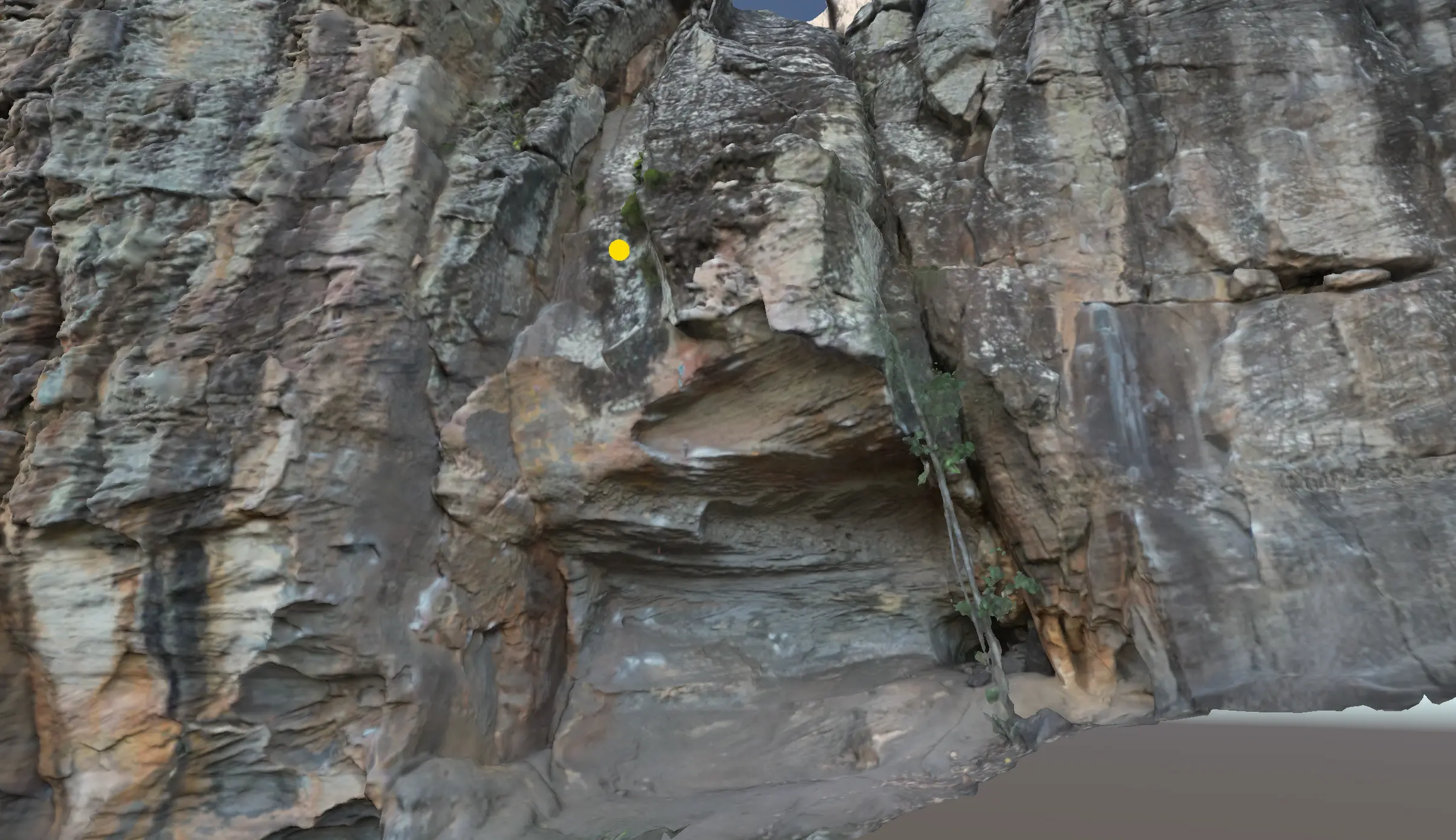 South Of Entrance Gully banner