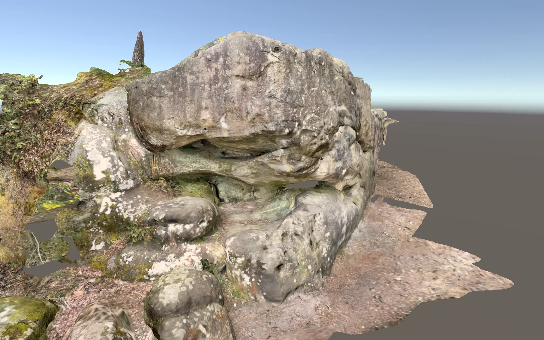 Le Mur des Pygmées Boulder banner