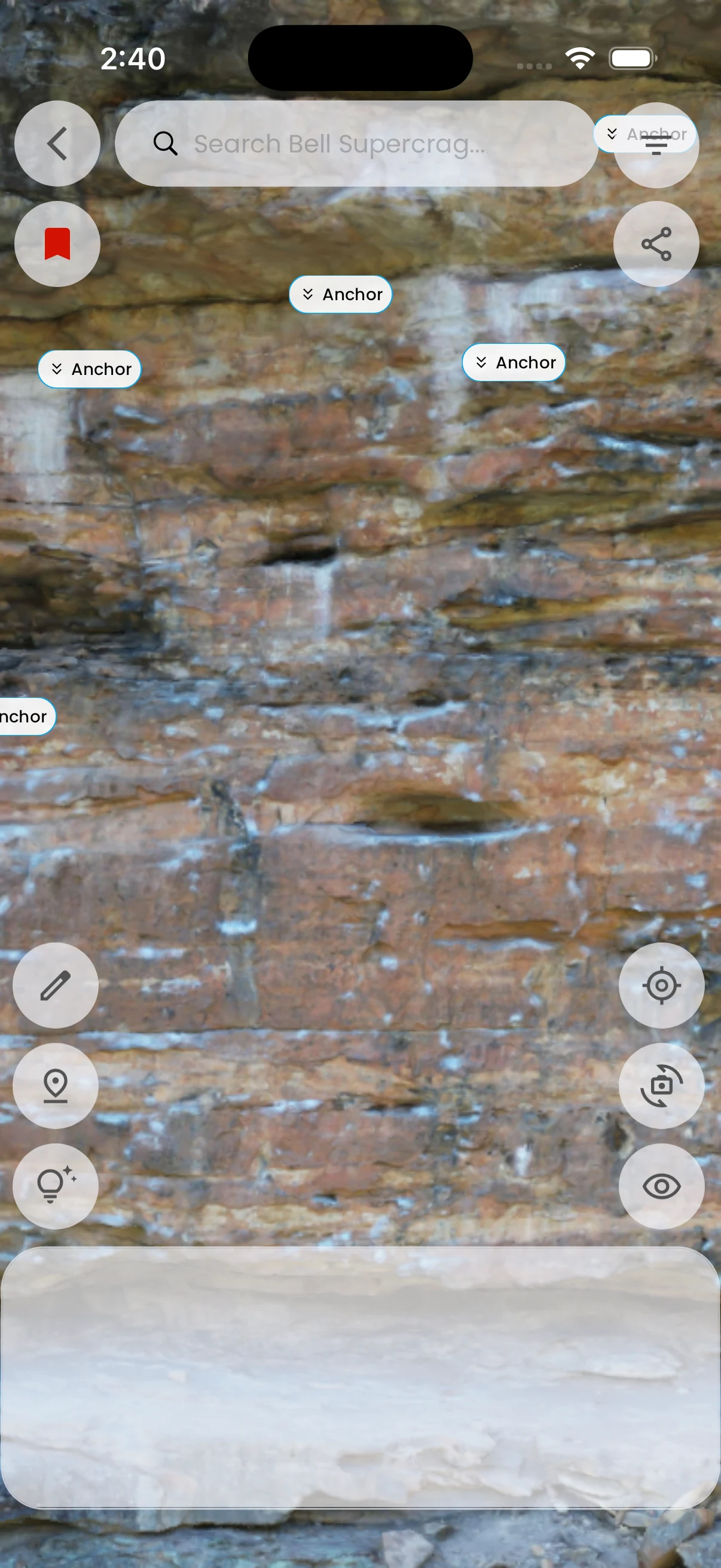 Anchor annotations positioned on a 3D model of Duck Wall.
